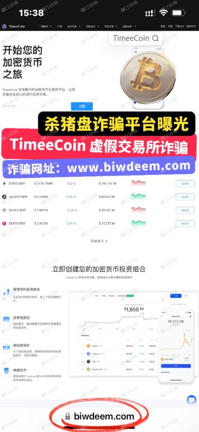 曝光诈骗黑平台TimeeCoin