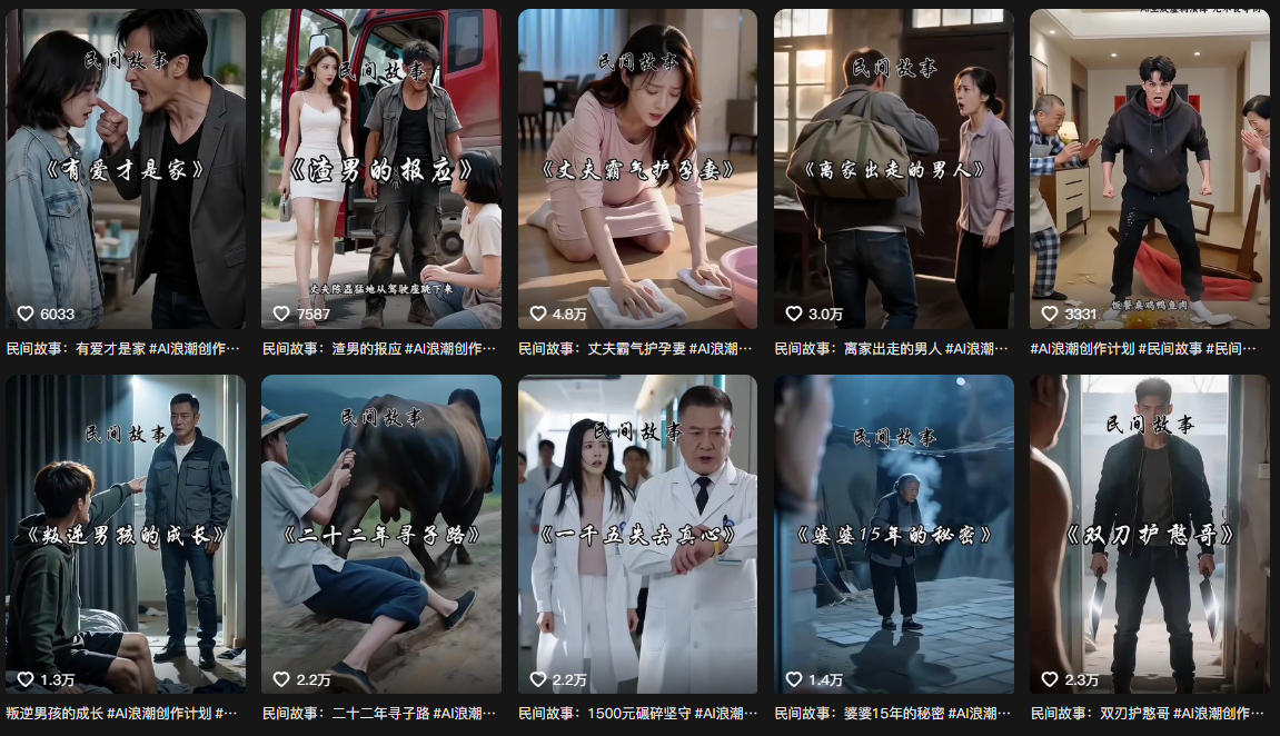 抖音93W粉丝博主老朱故事会亲授AI都市故事短视频教学,从选题到成片的全过程,小白也能够快速起号涨粉接广告变现(1) 抖音93W粉丝博主老朱故事会亲授AI都市故事短视频教学,从选题到成片的全过程,小白也能够快速起号涨粉接广告变现(1)
