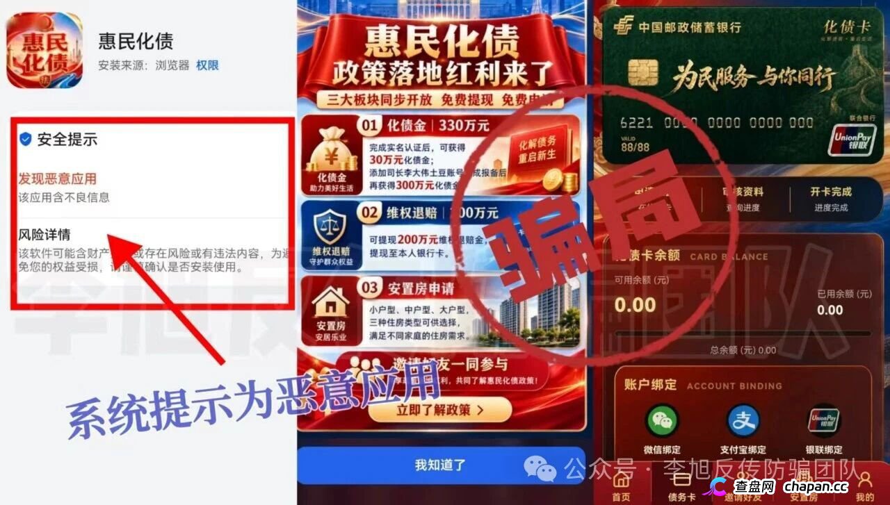 起底惠民化债：高危期0备案+1个境外IP，恶意应用戳穿假化债