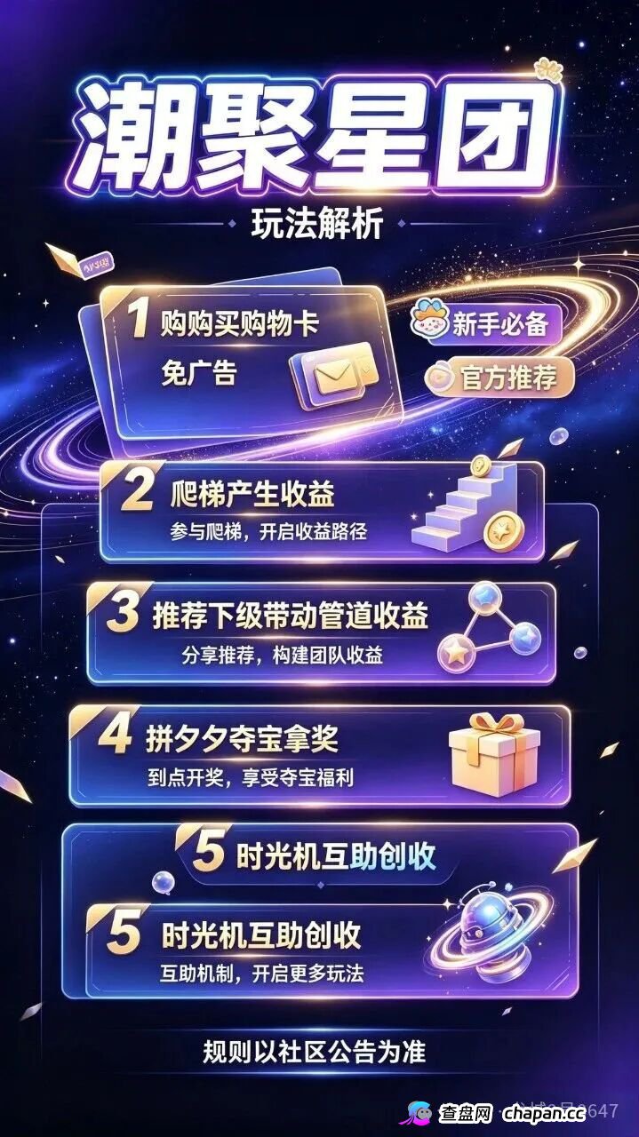 潮聚星团涉传销,56层爬梯直推抽10%,138元卡兜底提现扣20%逼拼团,拉人头就是拉刑期。(1) 潮聚星团涉传销,56层爬梯直推抽10%,138元卡兜底提现扣20%逼拼团,拉人头就是拉刑期。(1)